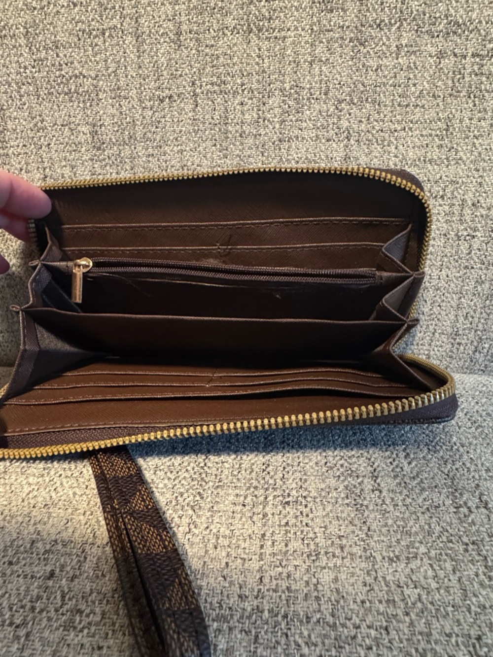 🌟🌟Geometric Pattern Wristlet Wallet - Picture 3 of 3